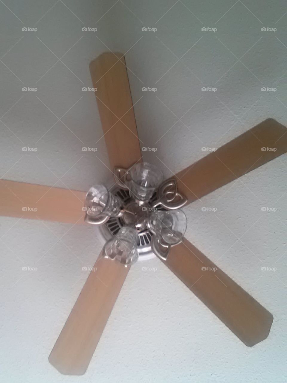 ceiling fan. My bedroom ceiling fan .