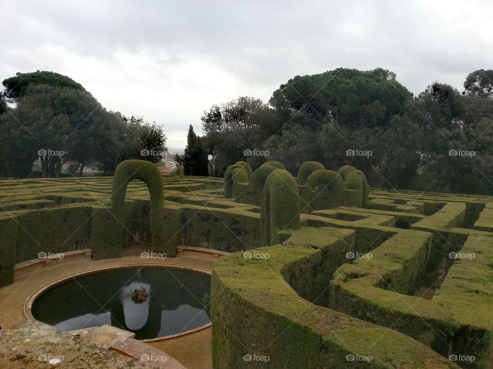 Labyrinth in Barcelona