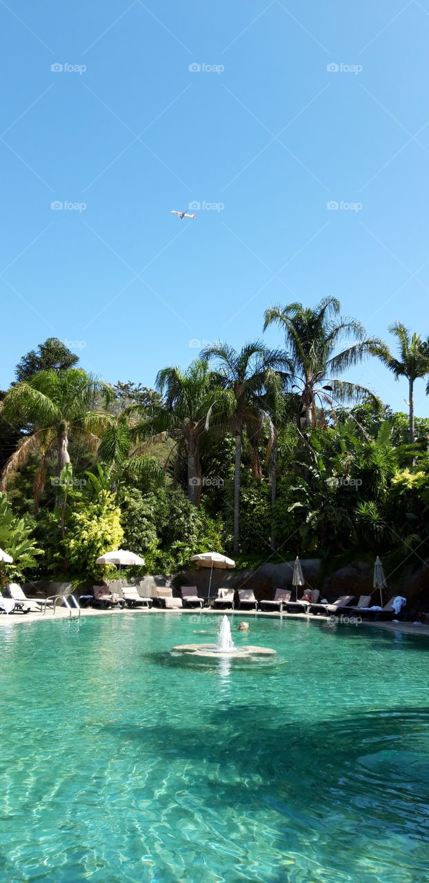 pool at Pestana palace