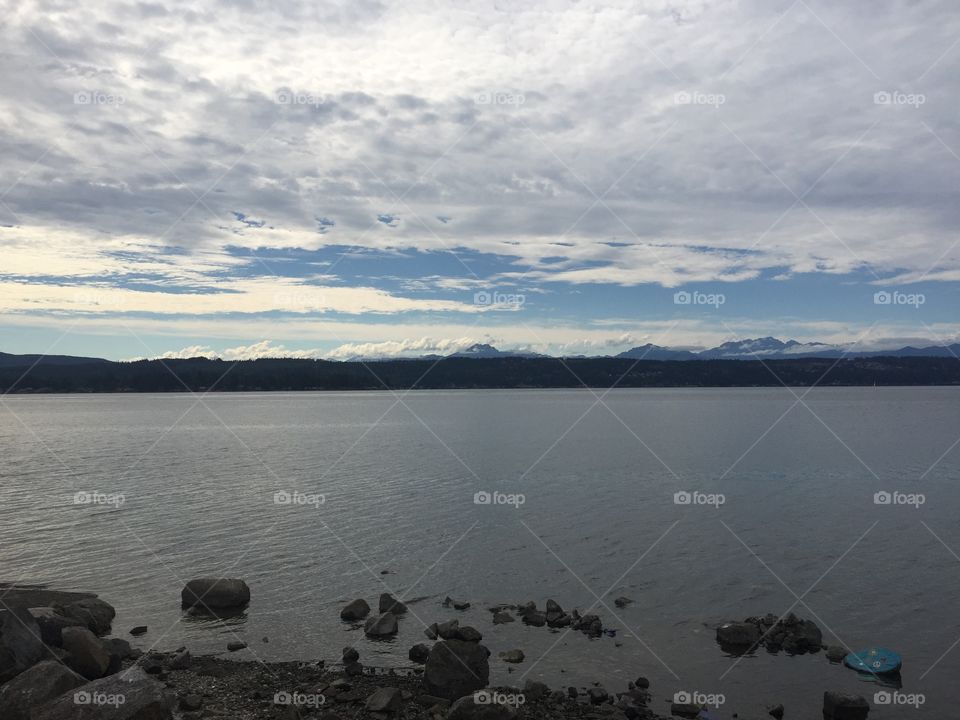 Water, Landscape, Lake, No Person, Dawn