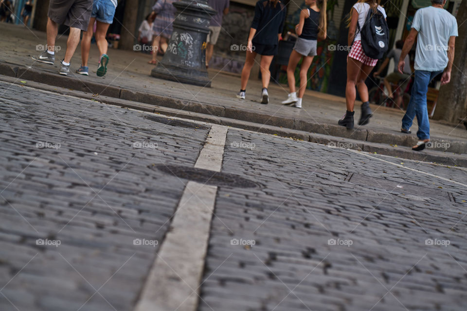 Barcelona street live