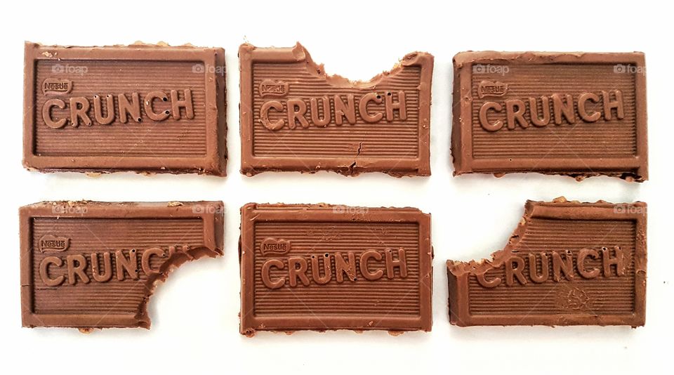 nestle crunch chocolate bites