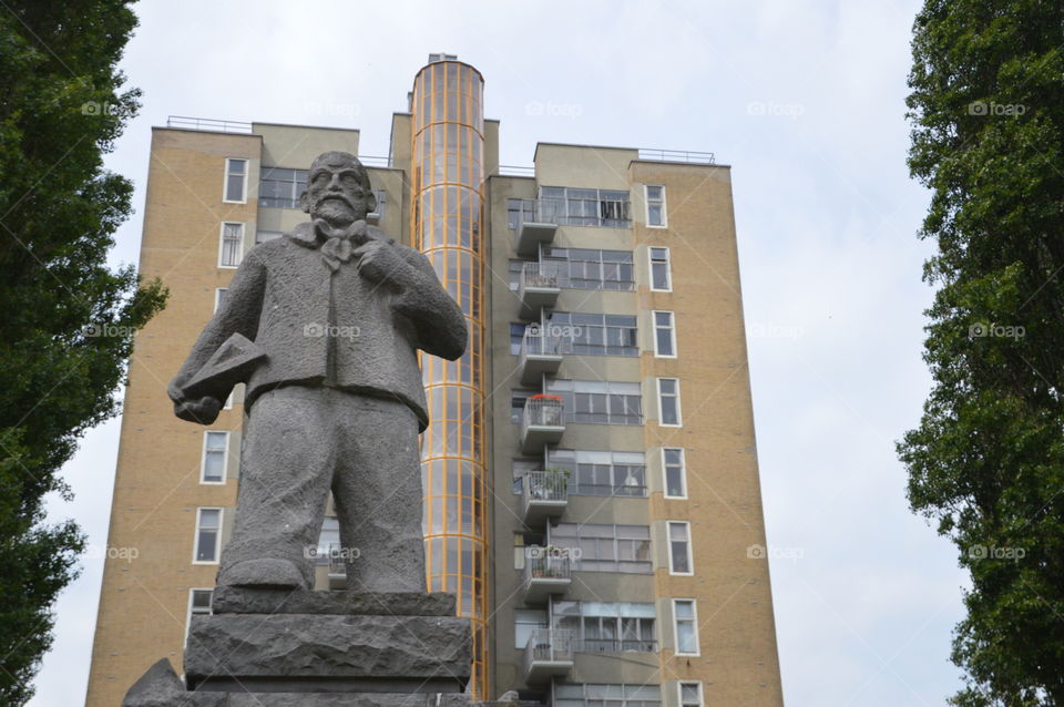 Architect Berlage Statue