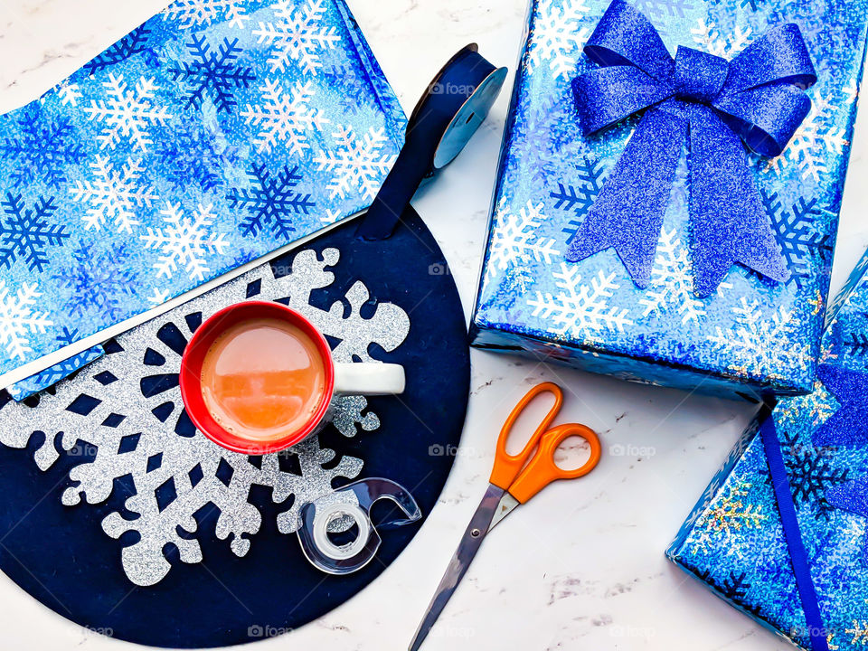 Packing Christmas Presents