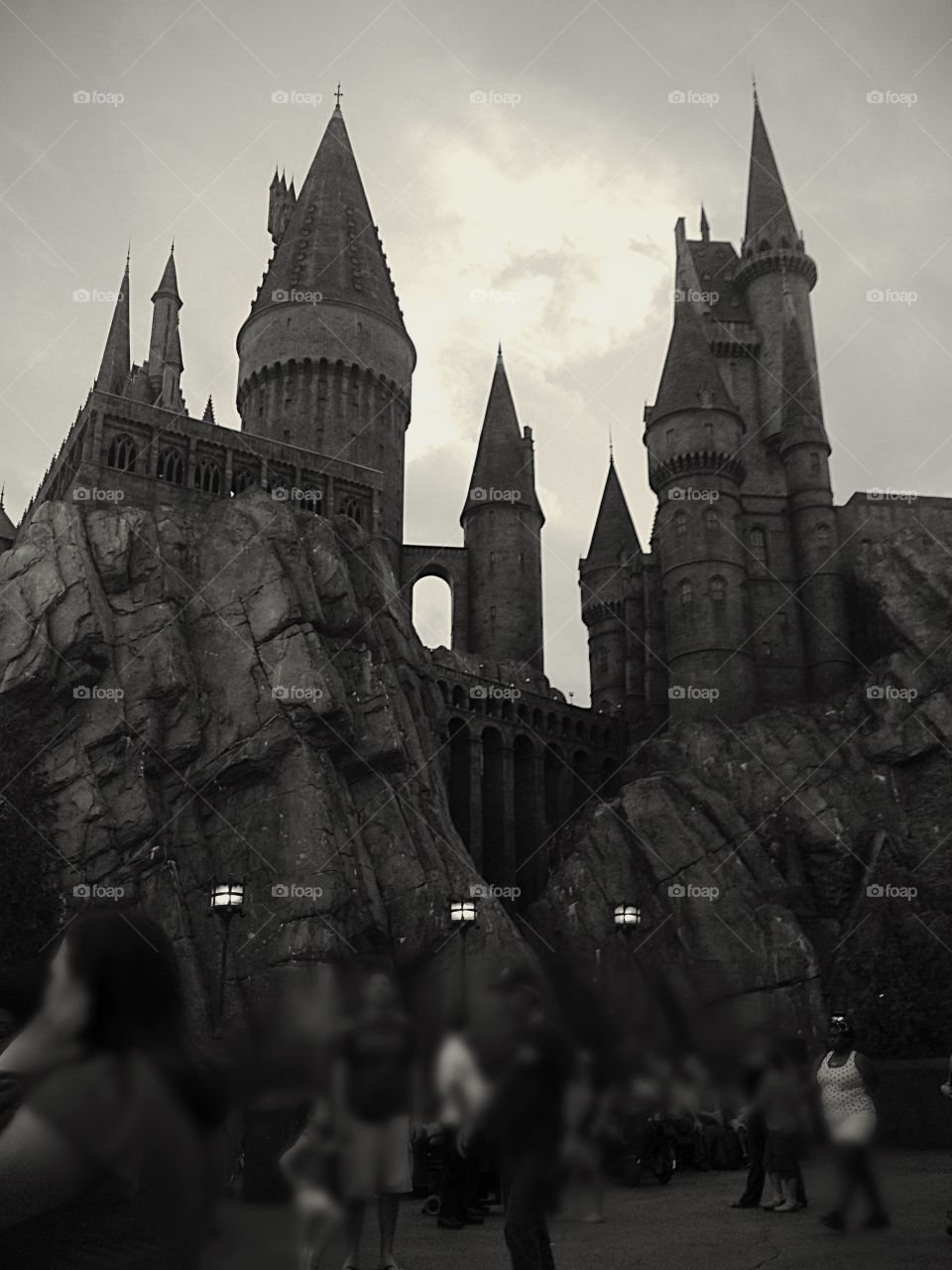 Hogwarts Castle. Universal studios, Florida 