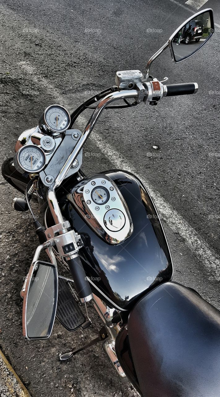 Classic motorbike