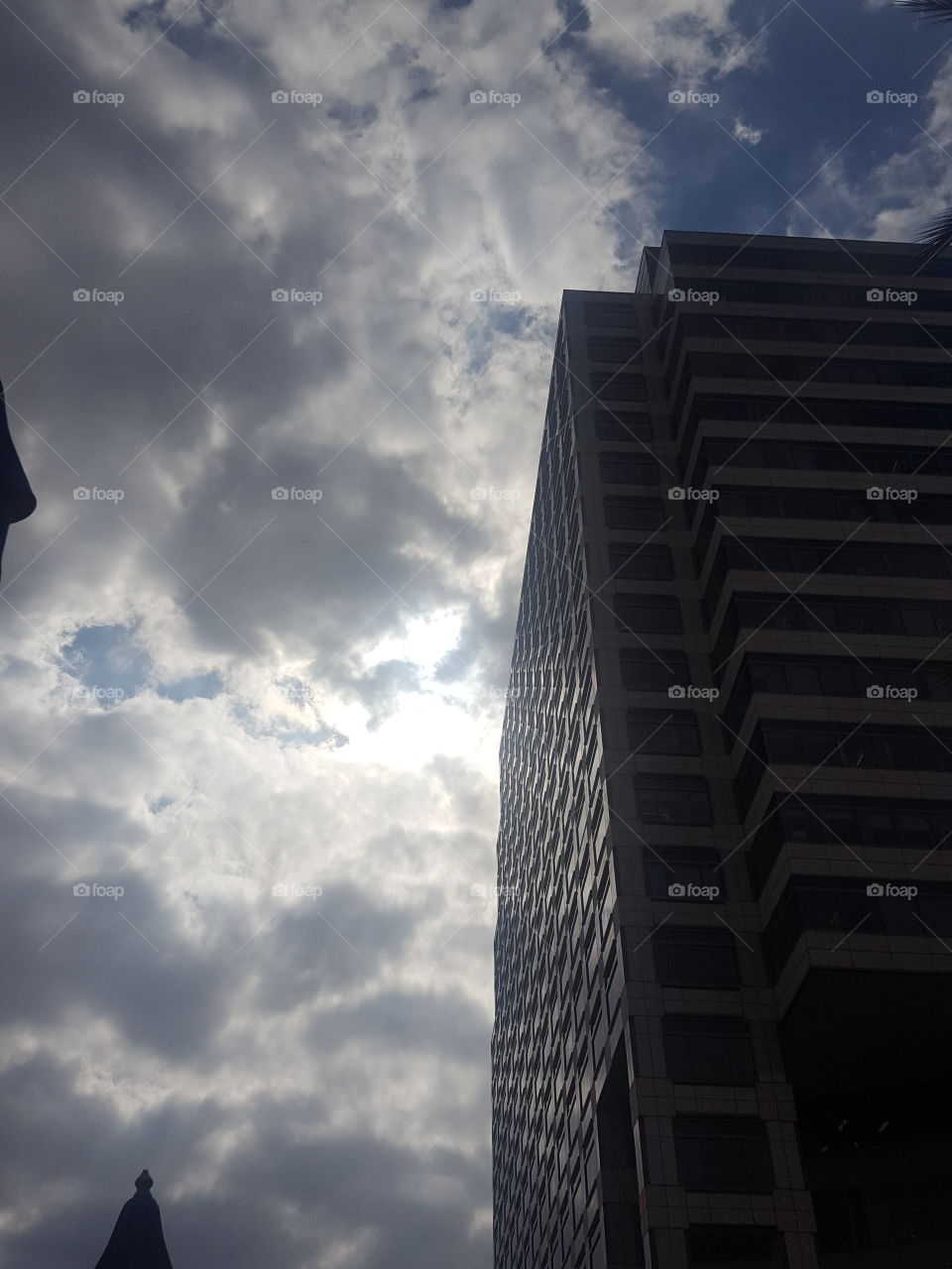 Clouds over my work - Glendale, CA