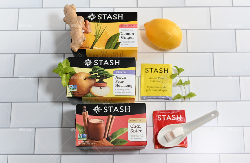 Stash tea, collection of three