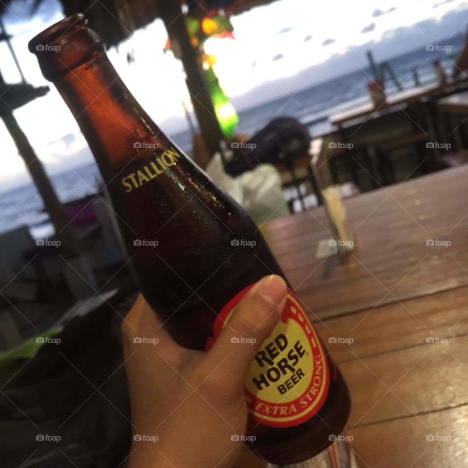 Live a stress free life. Nothing like beer by the beach. Life is beautiful itself. Make your life worth living.