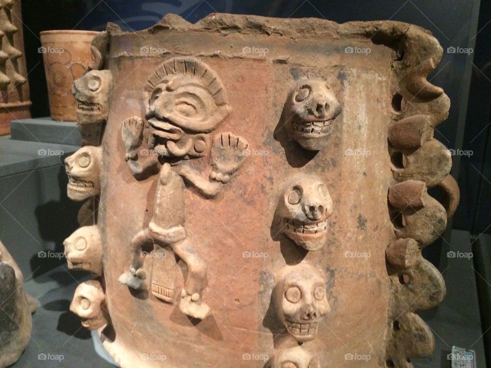 Maya Sculpture Exhibit