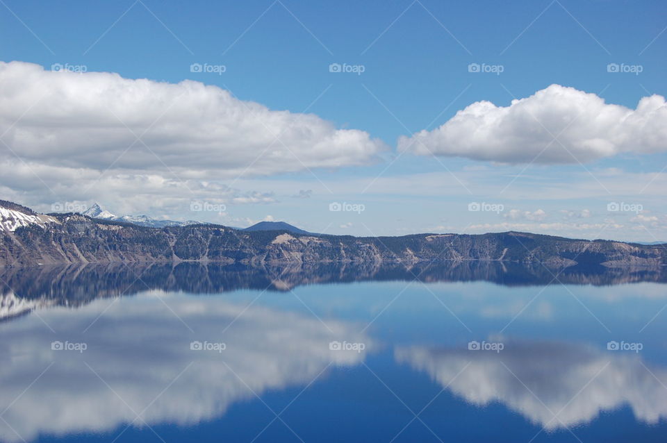 Mirror Image at Crater Lake