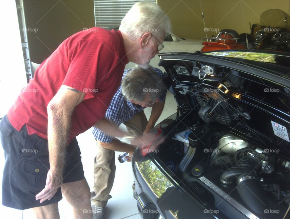 checking out the new engine