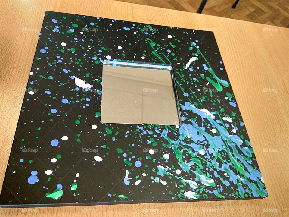 IKEA DIY mirror project