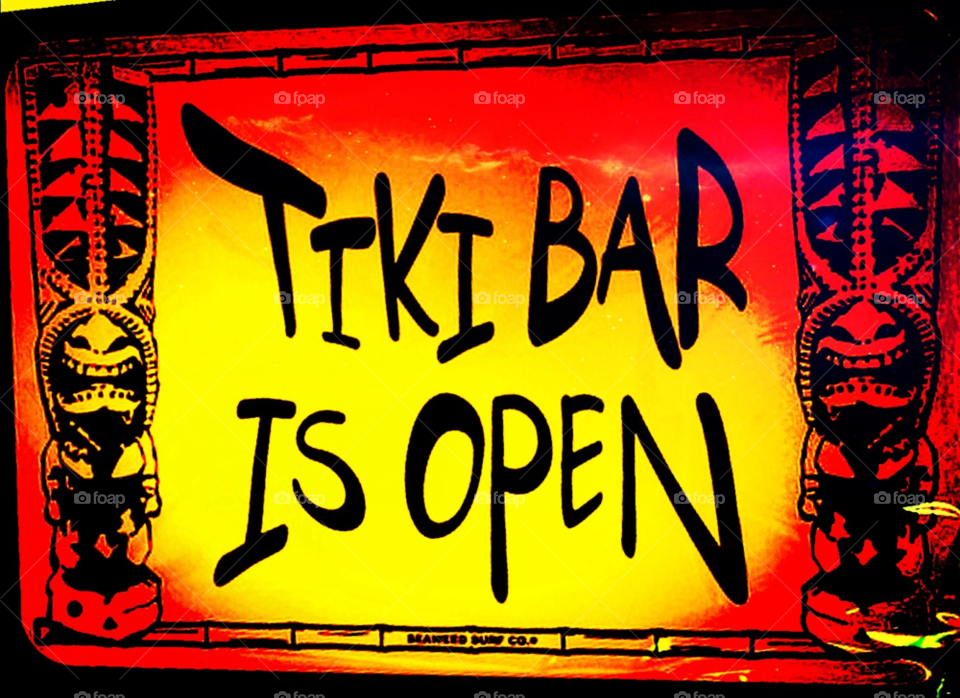 yellow red sign bar by lightanddrawing