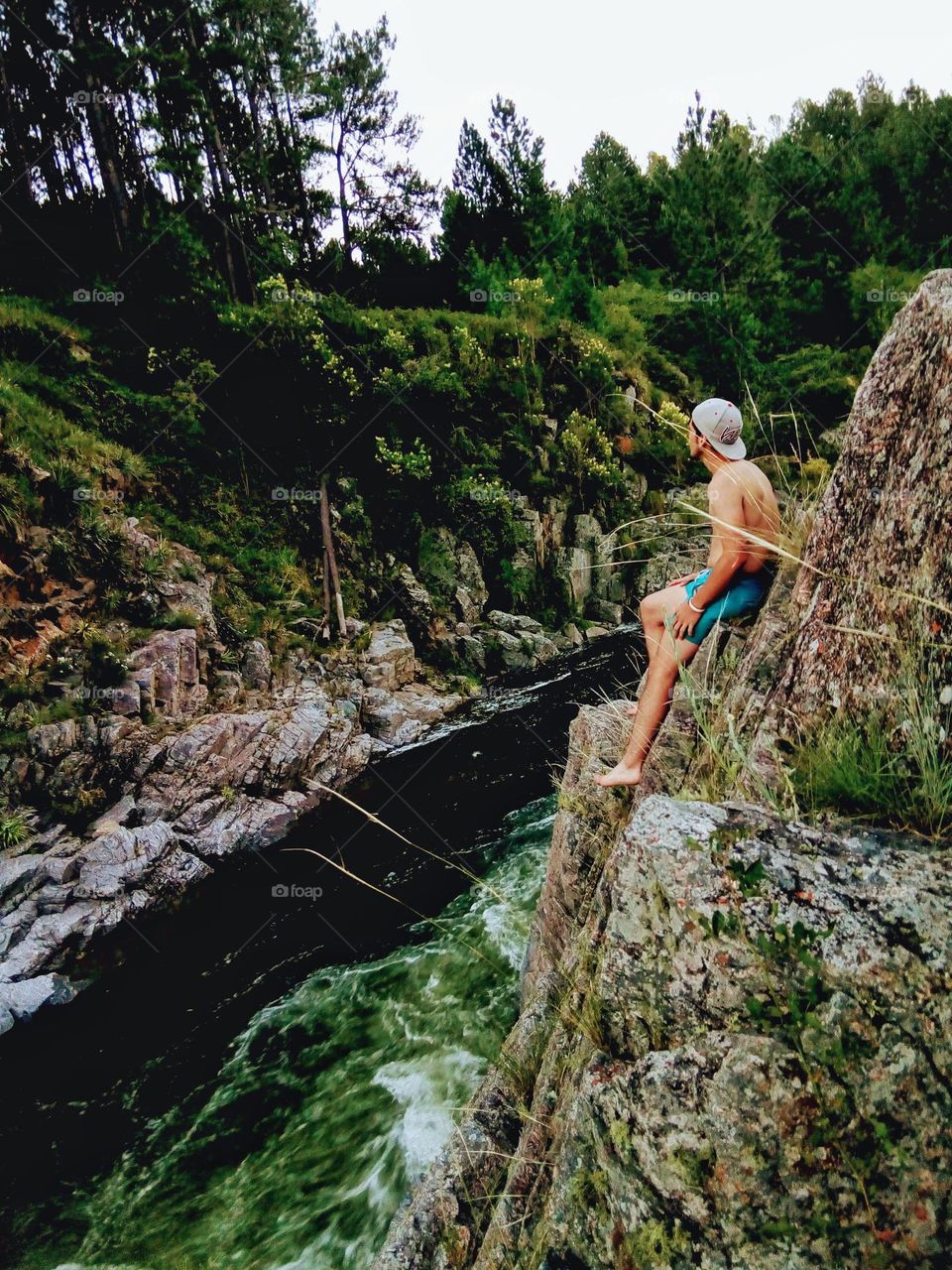 paisaje de El Durazno, Córdoba, Argentina.