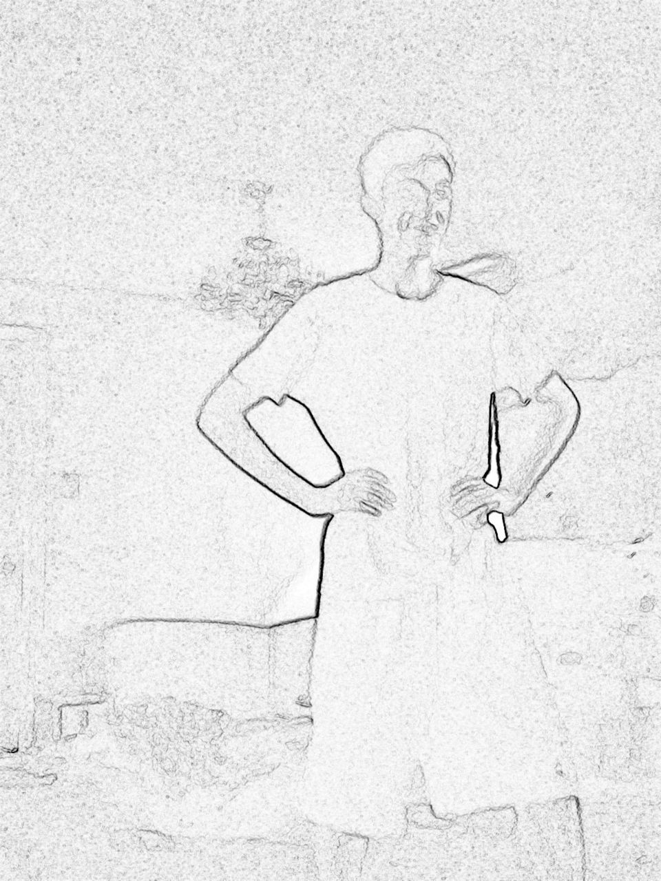 People, Illustration, Winter, Snow, Art