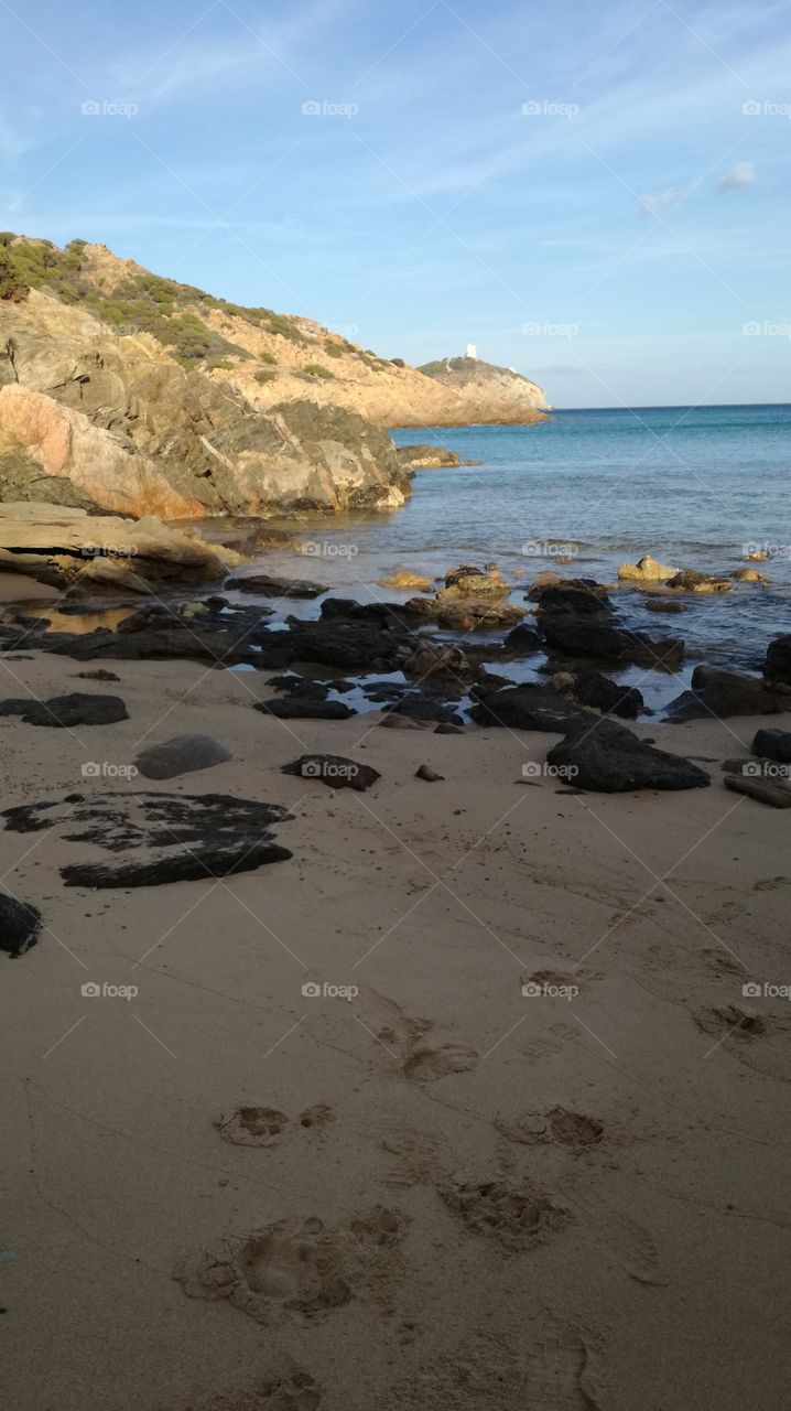 spiaggia campana Sardinia