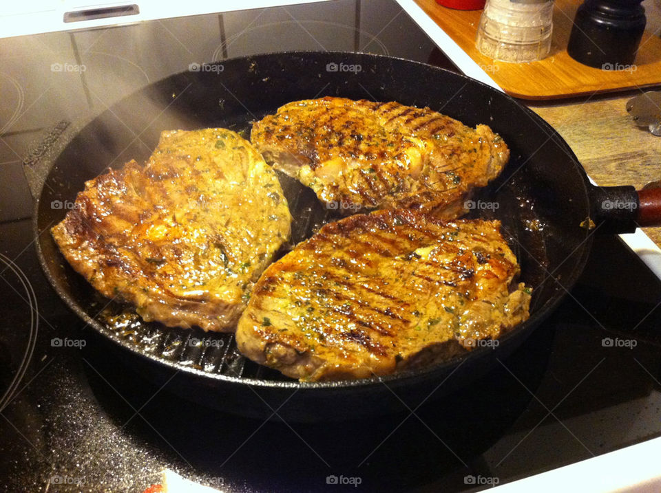 food mat meat steak by multiart