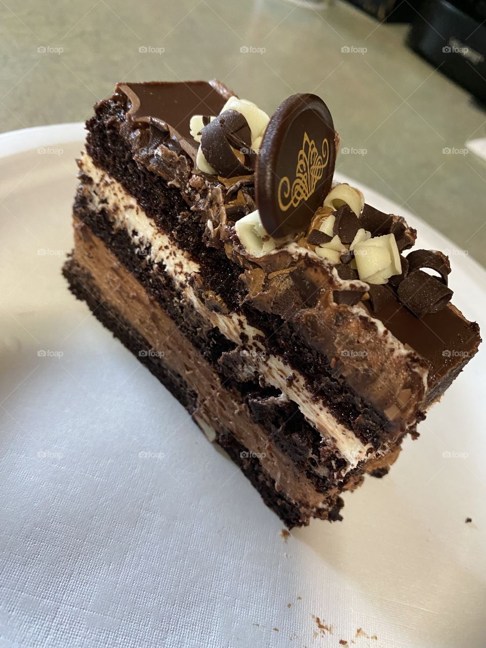 Tuxedo Bar Cake 