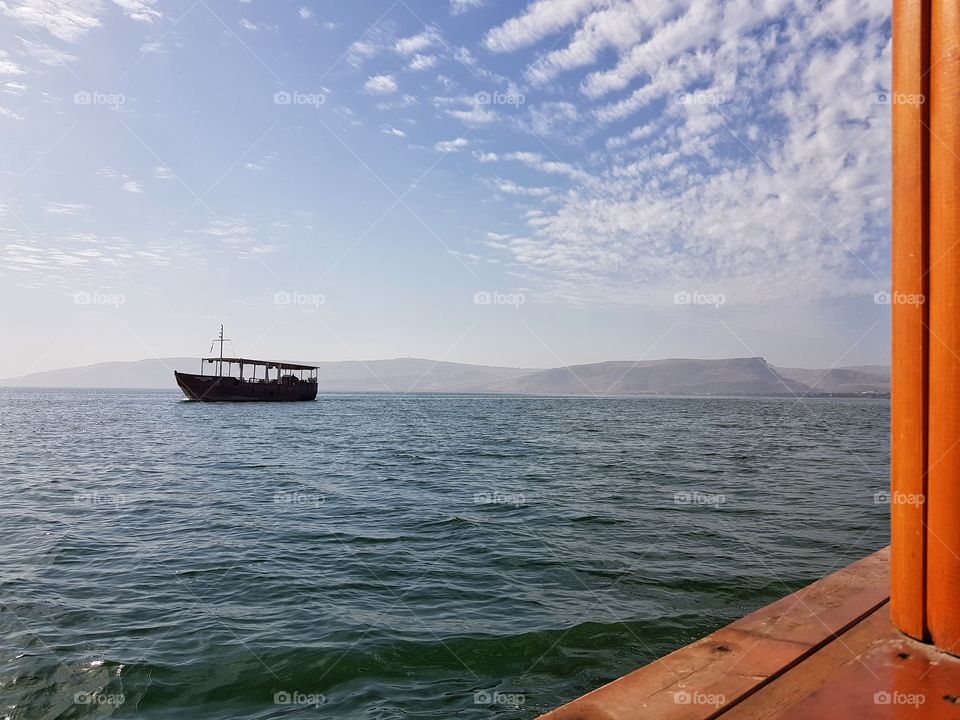 sailing the sea of galilee