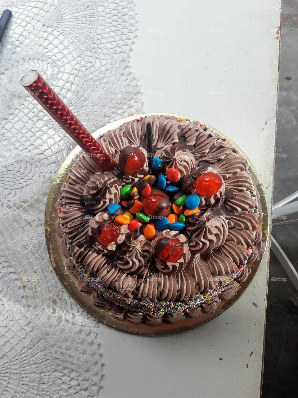 No

Chocolate birthday cake