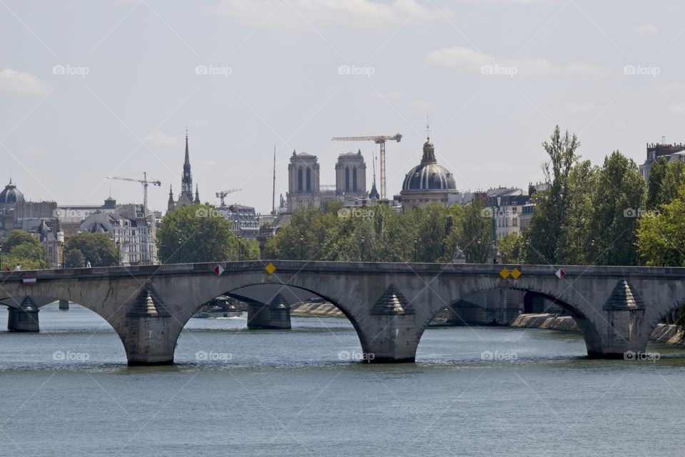 view of the river seine