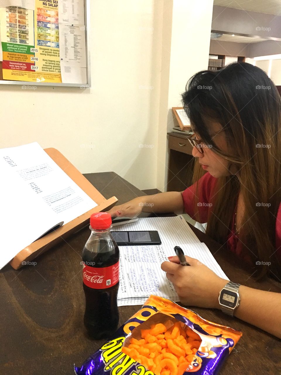 Study with cola
