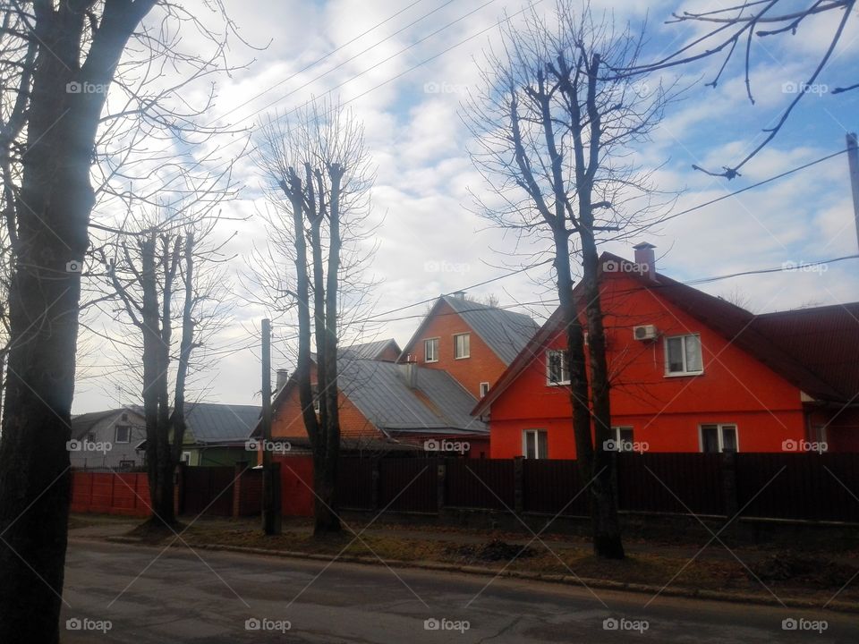 Bright detached houses in the center of Europe (Minsk, Belarus)