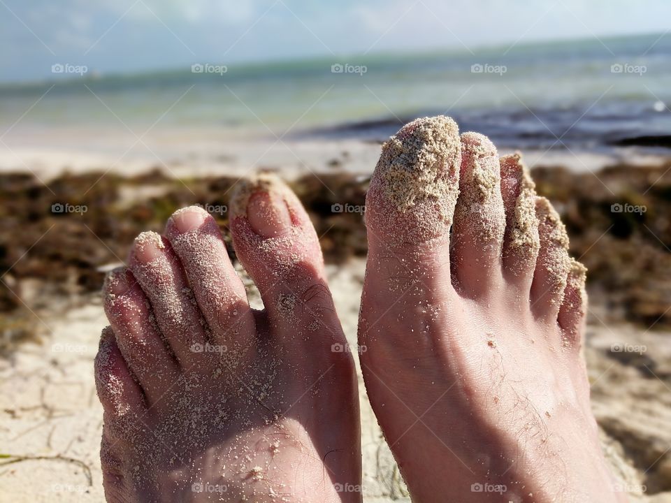beach toes