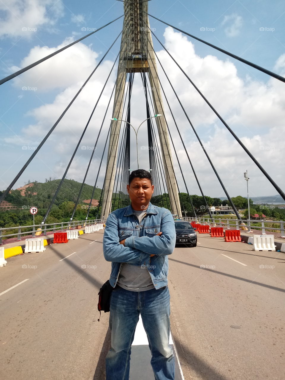 bridge in barelang batam city
