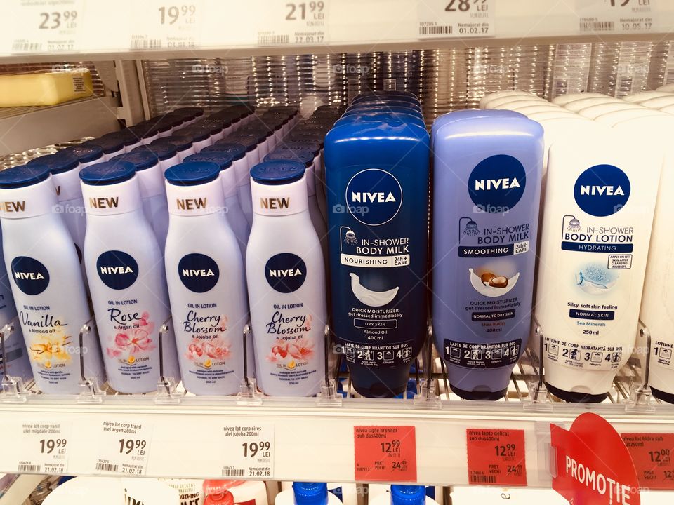 Nivea products