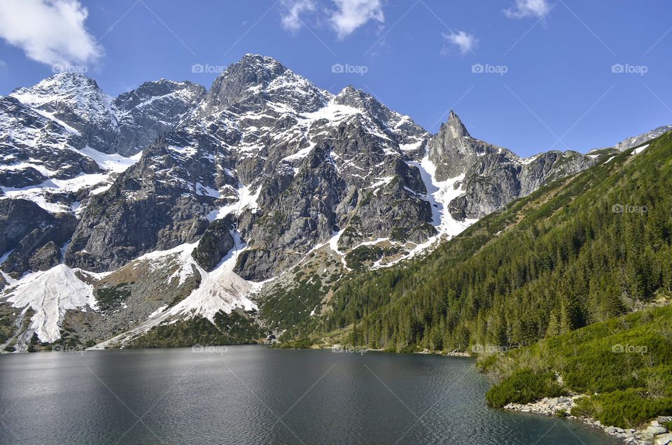 mountain lake