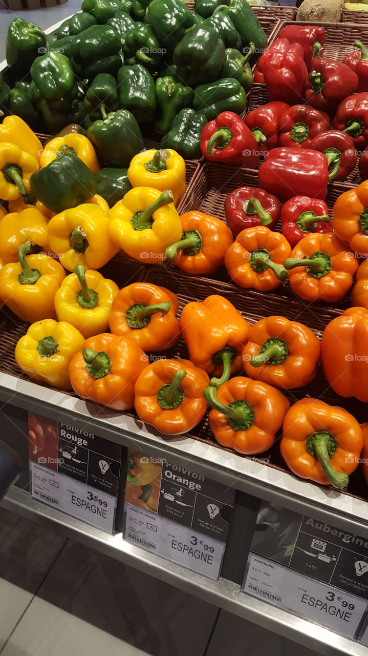 peppers on the store
