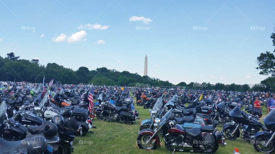 Rolling thunder. memorial day ride