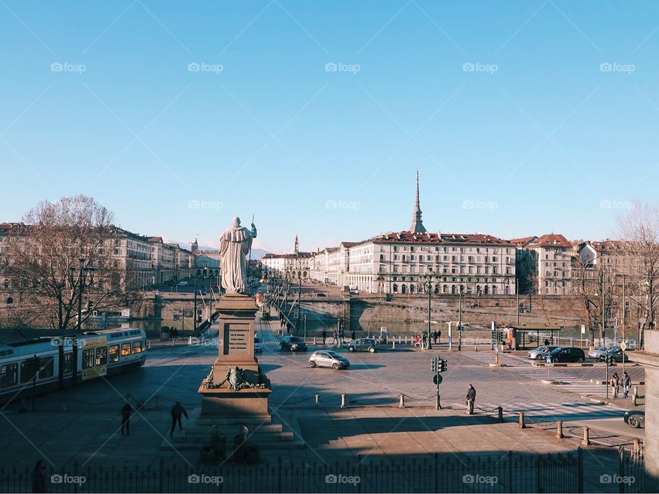 View of Turin from Gran Madre