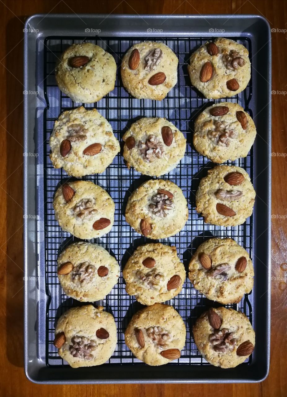 Mixed Nut Cookies