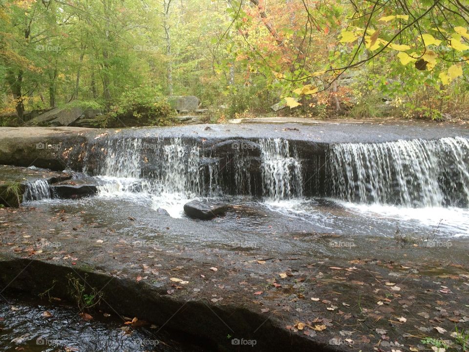 Rhode Island waterfall 