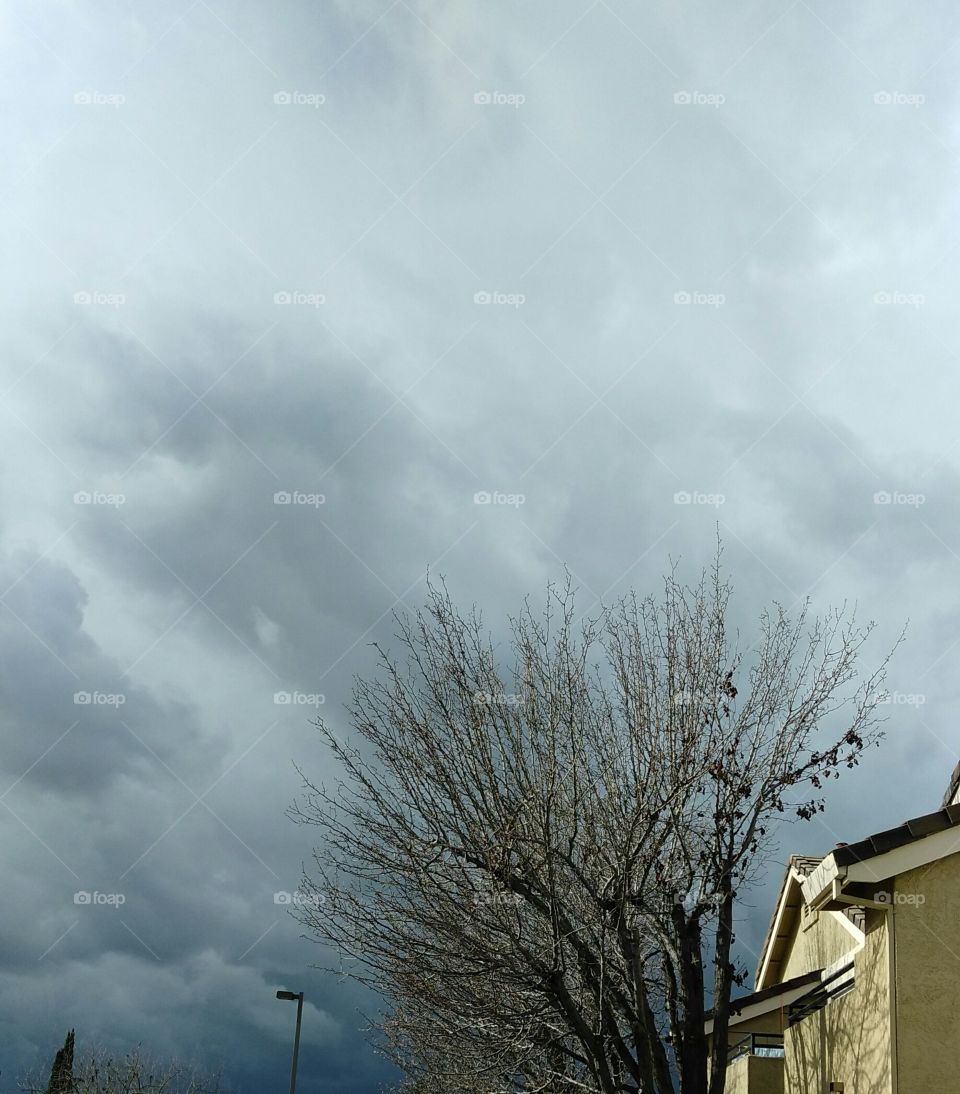 storm clouds