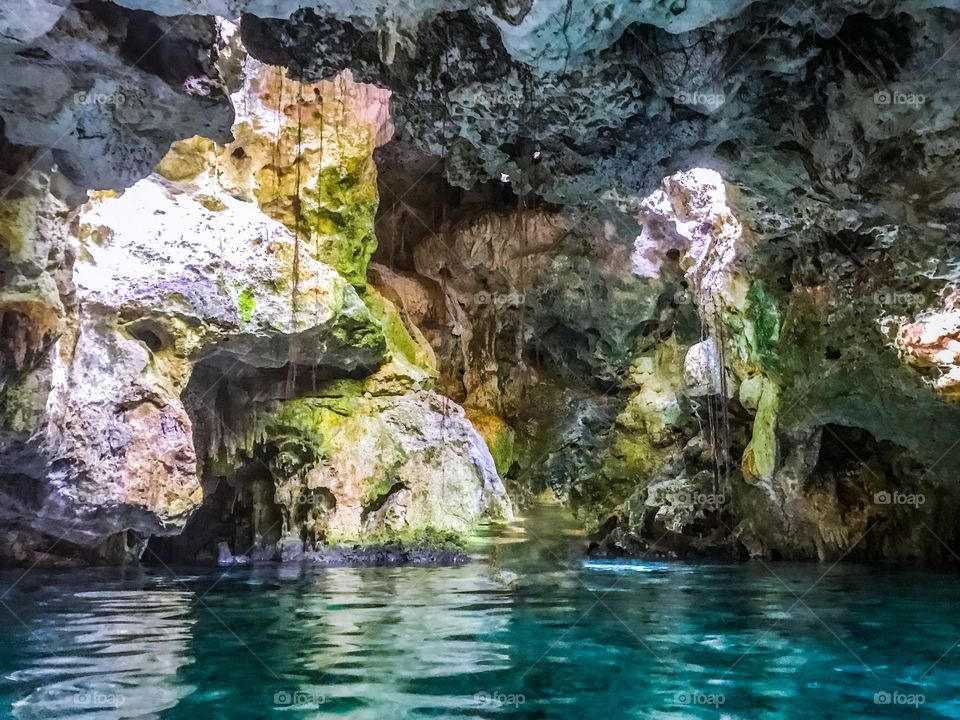 Vacation - Underground River in Cancun, Mexico 