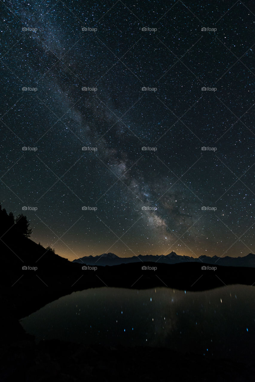 Milky way @ Jeizinen - Switzerland