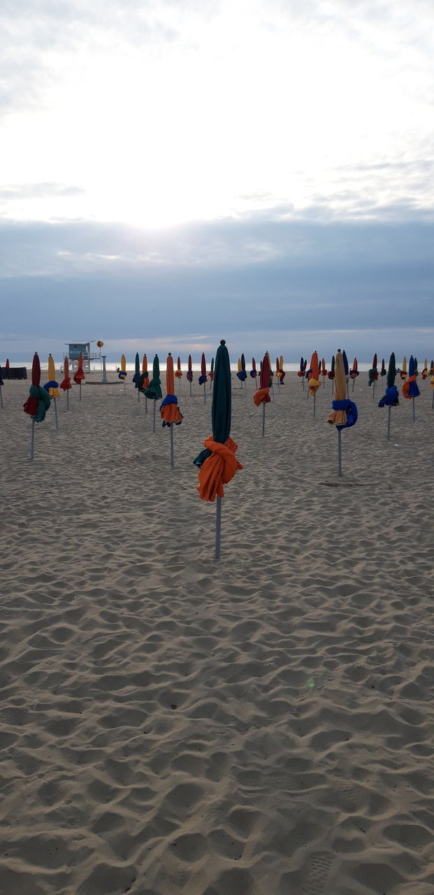 sunset in Deauville