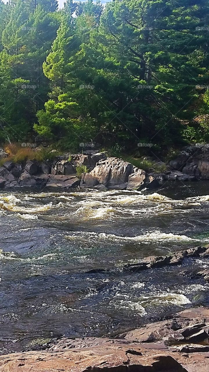 Pemene Falls waterfall