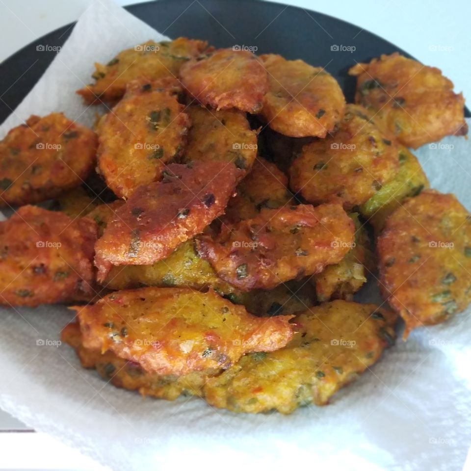 Mouth watering fish cakes..