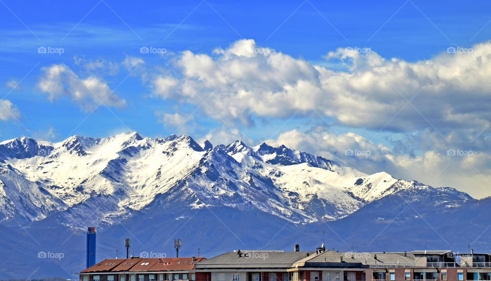 Snowy mountains