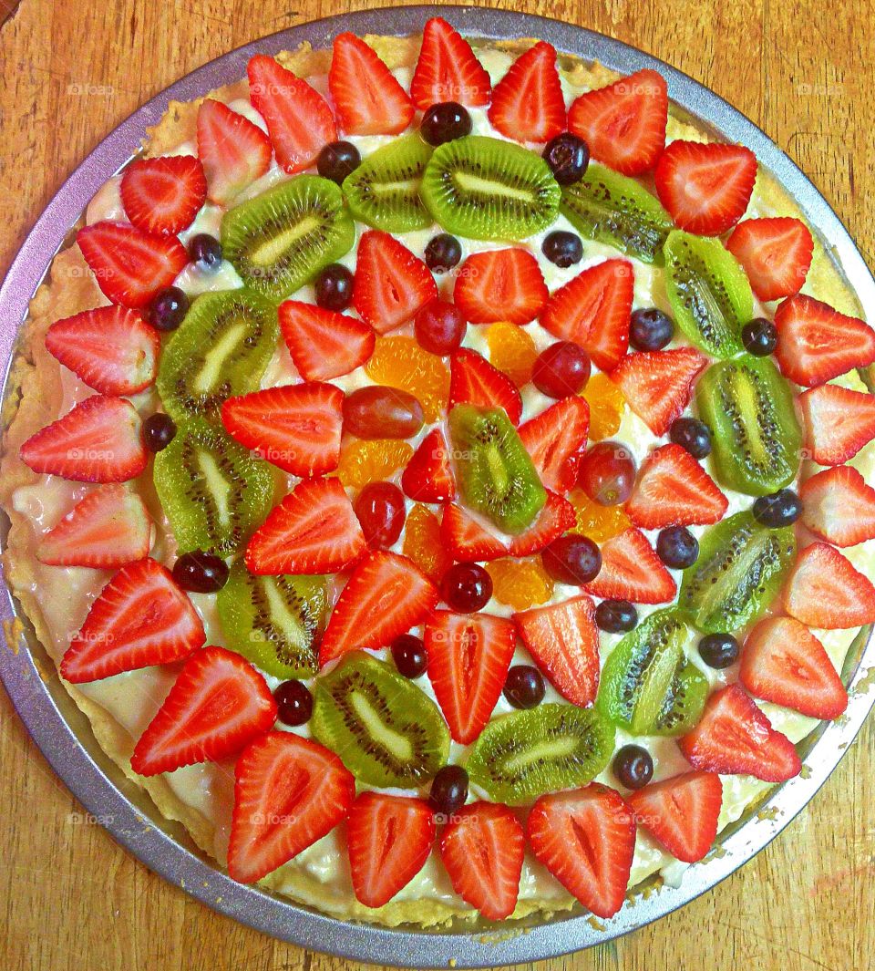 Fruit pizza. Fruit Pizza