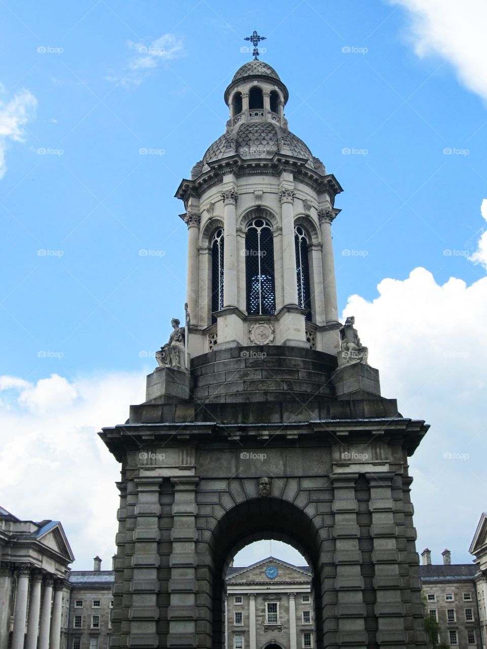 Campanile bell tower at Trinity college