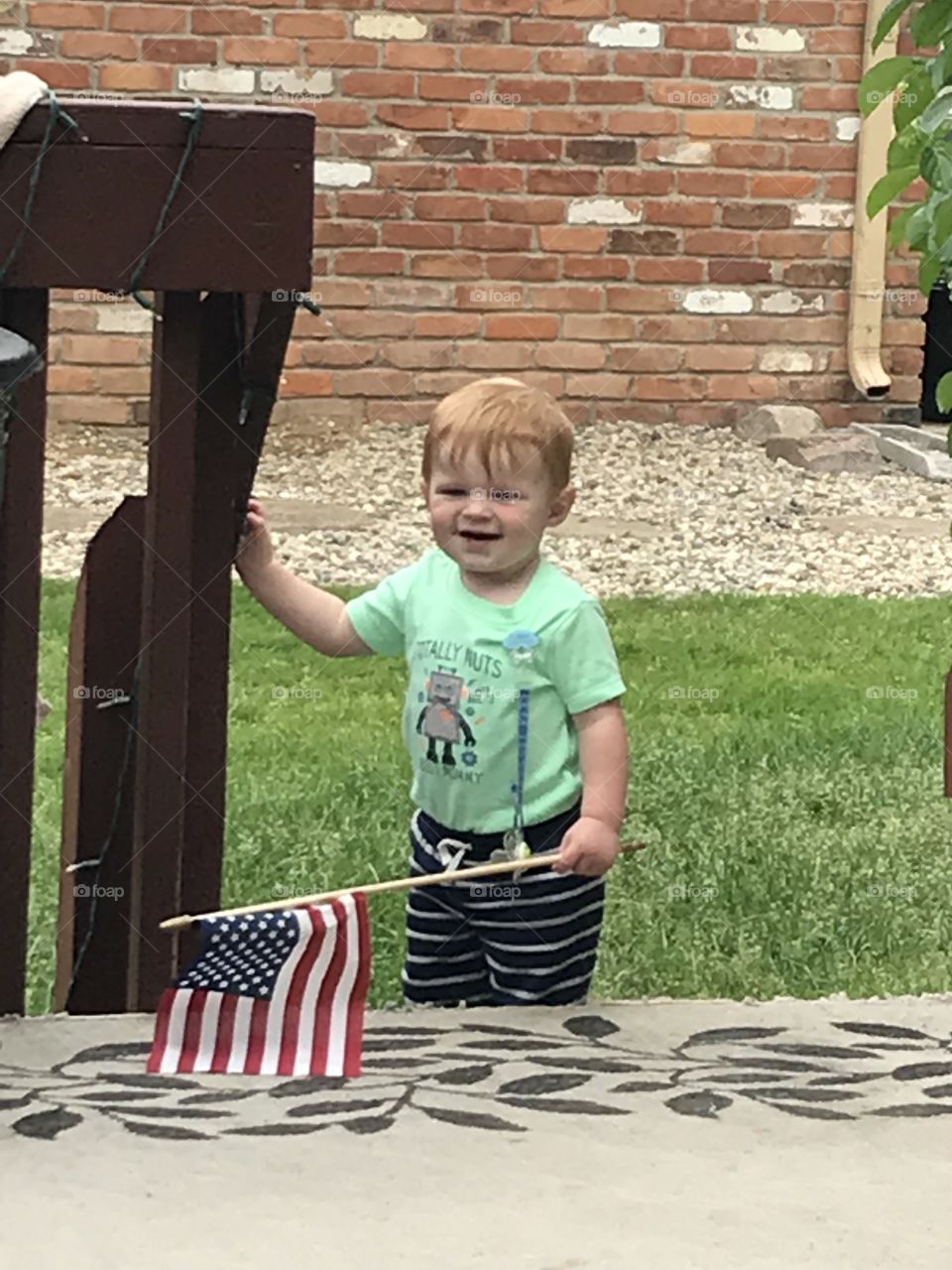 Patriotic Toddler