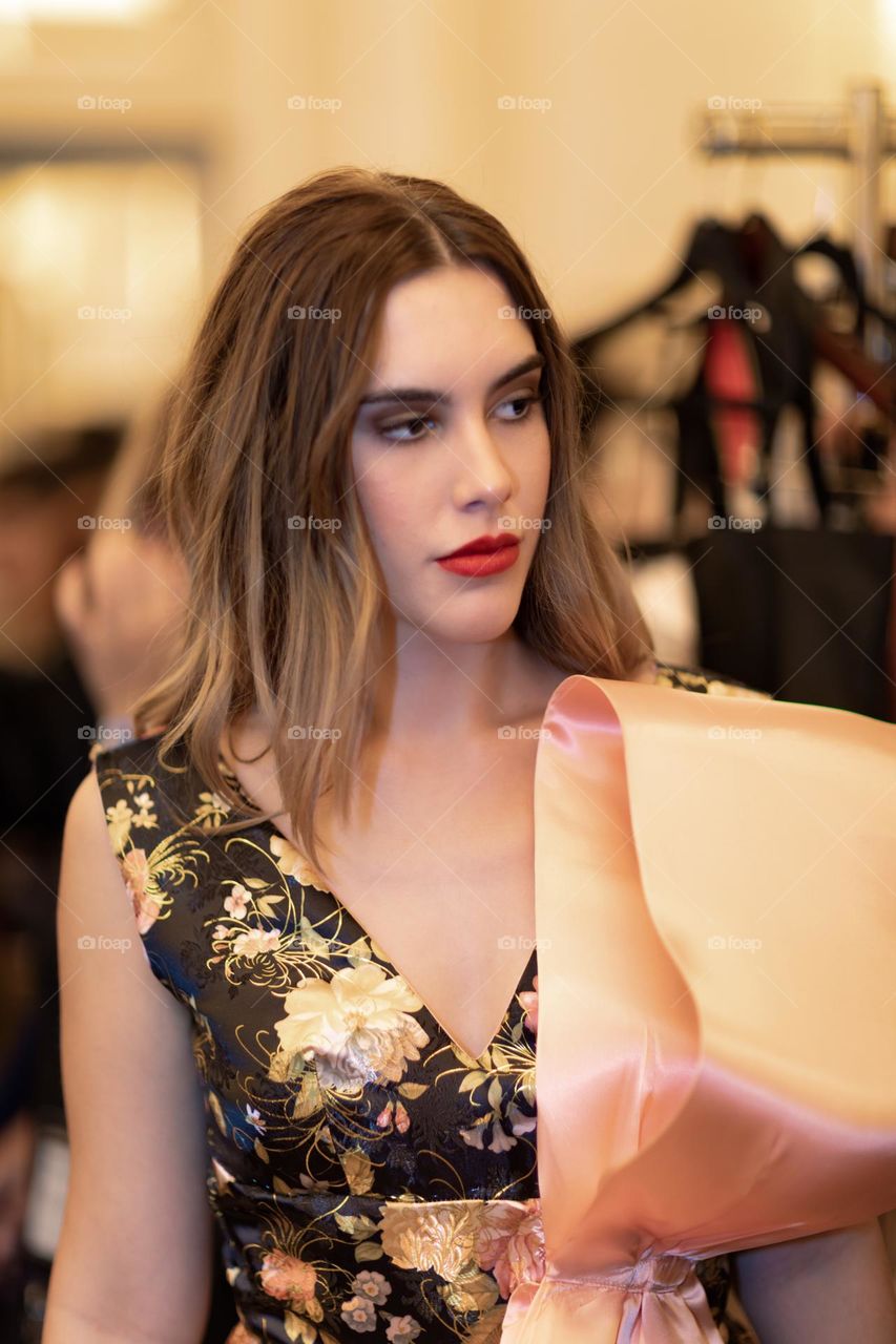 Dorothy at Milan Fashion Week 