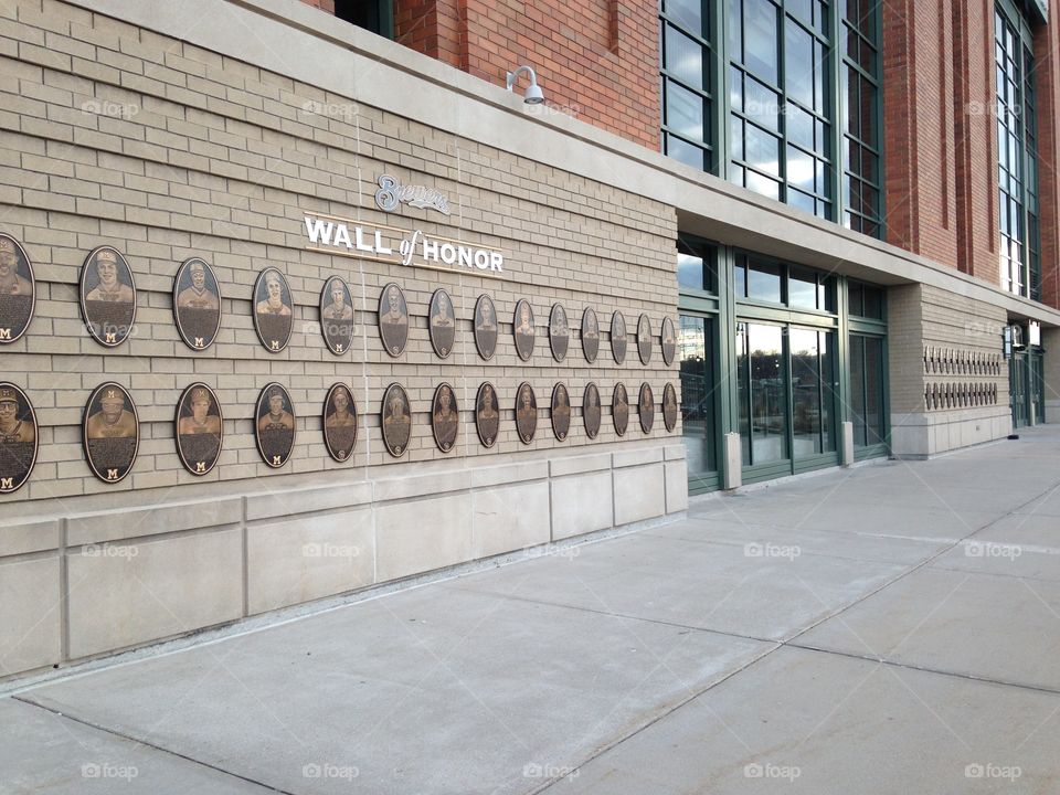 Miller Park Wall of Fame, Milwaukee, WI