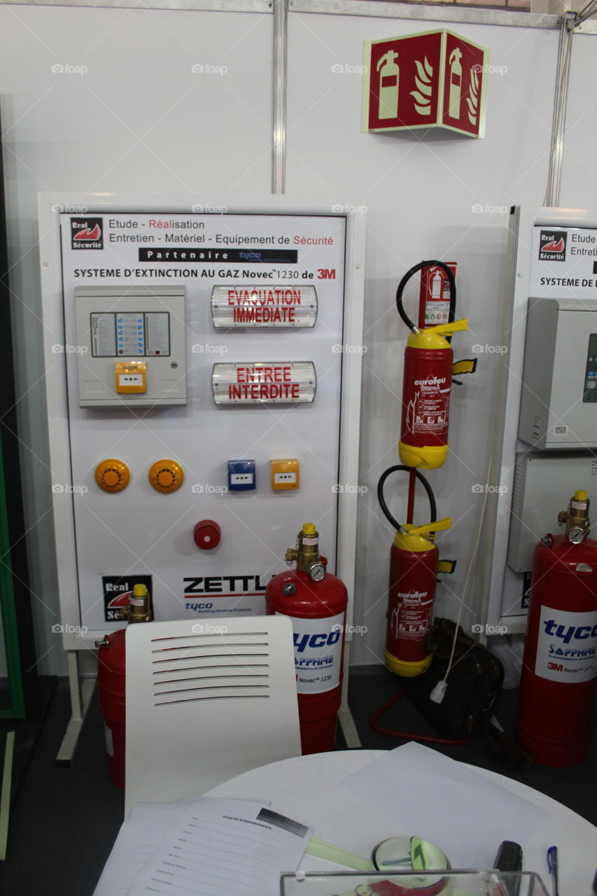 security equipment for building